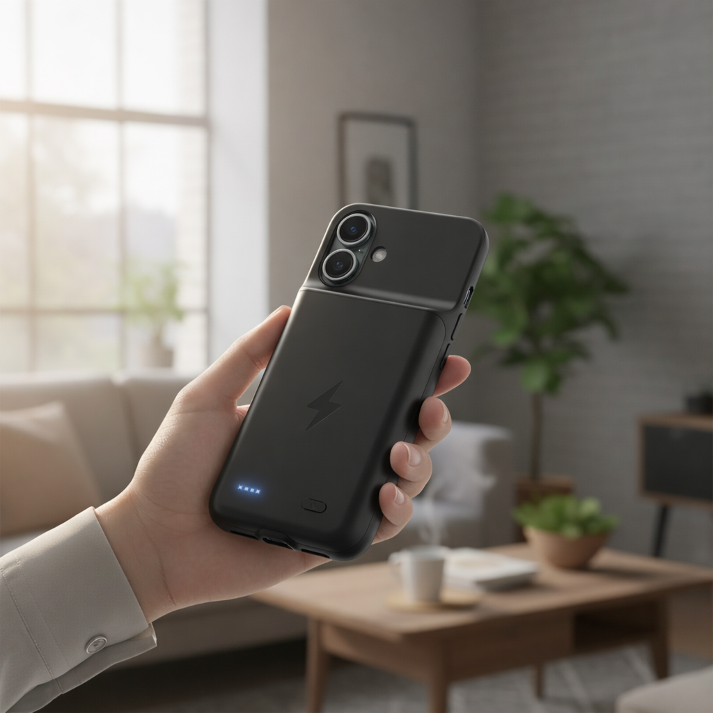 10000Mah Newest For iphone 16 Plus 15 14 13 Mini 12 11 Pro Max X XS XR XS 6 6S 7 8 SE 2020 Battery Case Charger Cases Power Bank